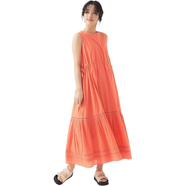 【SHIPS（シップス）】のフレアマキシ丈　コットンワンピース Amazon.co.jp: (シップス レディース) SHIPS for women WO